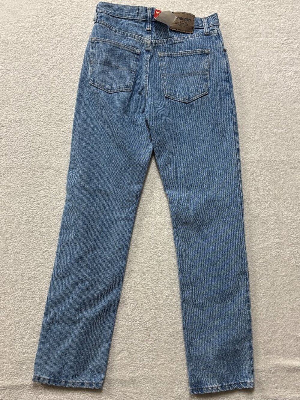 NWT Wrangler Jeans Mens 29x32 Medium Wash Blue Straight Leg Workwear Cowboy